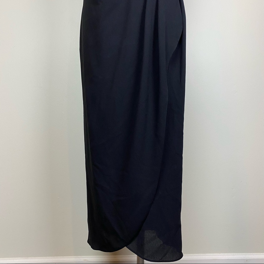 David Warren Black Evening Dress - Picture 3 of 8